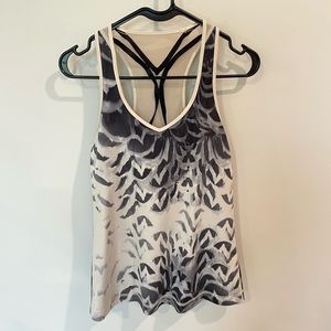 Lululemon Angel Wing Black Dance to Yoga Tank